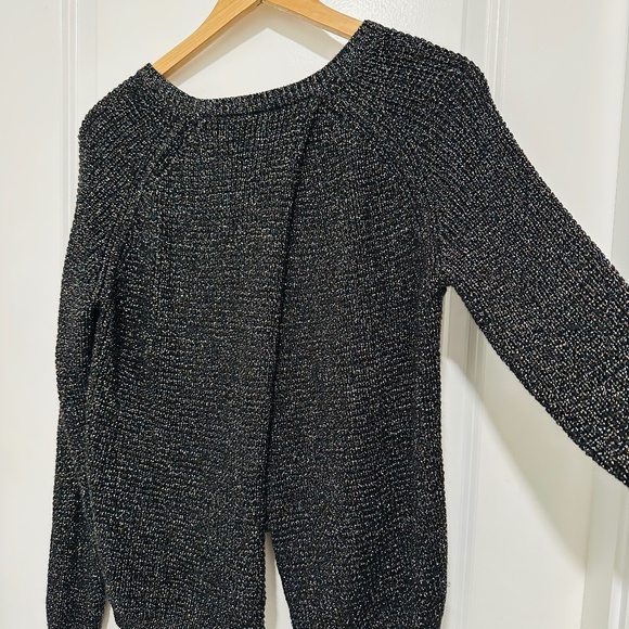 RACHEL Rachel Roy Women’s size Large Long Sleeve Black and Metallic Multicolour - Picture 6 of 12